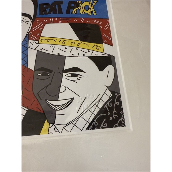 Romero Britto Eat Pack At Miami Beach Pop Art - 6” X 9” - Picture 2 of 9
